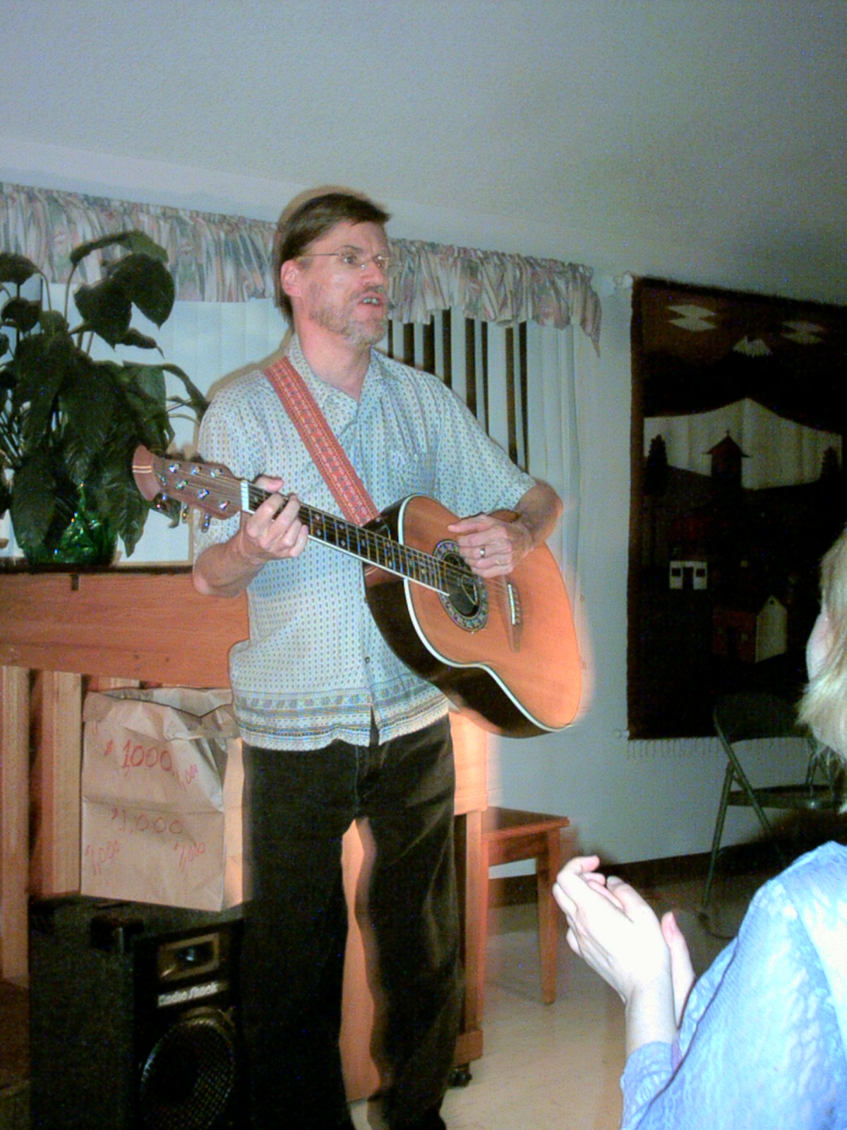 Webmaster sings Hard Day's Night!